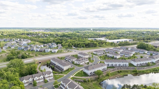 6980 Archer Trl, Inver Grove Heights, MN 55077 - aerial view of residential area featuring a nearby body of water