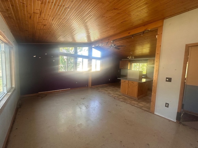 28 Cypress Blvd, Babbitt, MN 55706 - spare room featuring wood ceiling and lofted ceiling