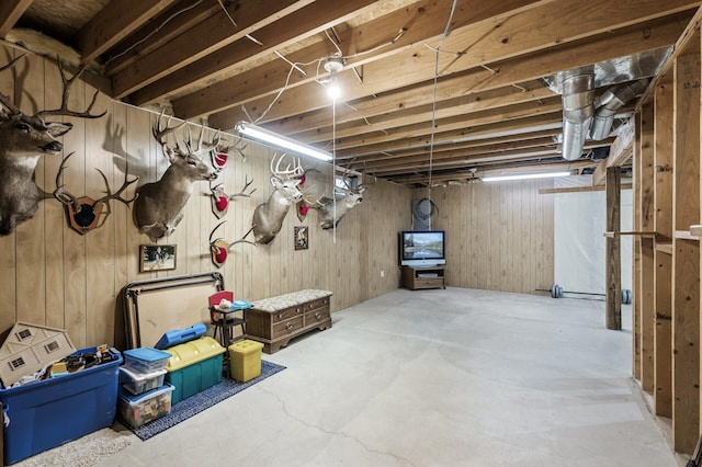 15144 Zilla St NW, Andover, MN 55304 - view of unfinished basement
