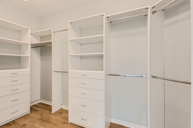 18022 Urbank St NE, Ham Lake, MN 55304 - spacious closet featuring light wood finished floors