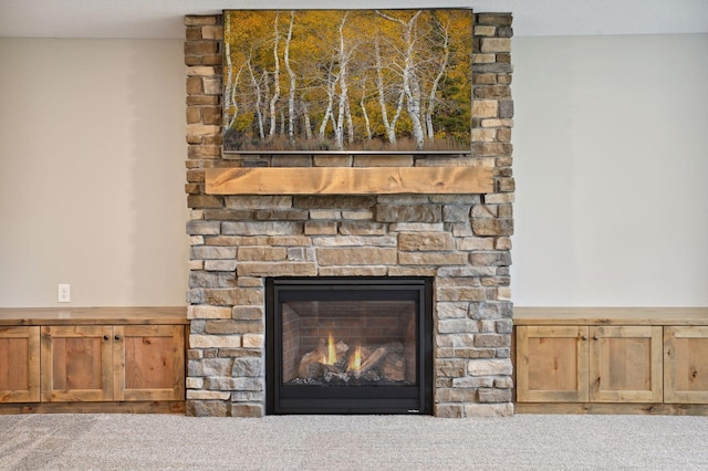 18022 Urbank St NE, Ham Lake, MN 55304 - detailed view of a fireplace