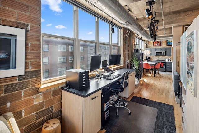 901 3rd St Unit 411, Minneapolis, MN 55401 - office area featuring wood finished floors