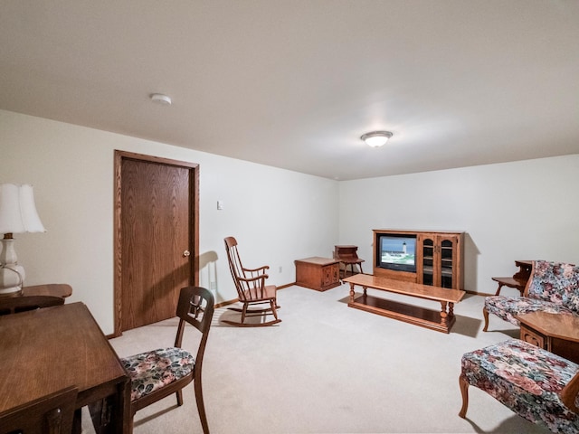 8048 Lake Ida Way NW, Alexandria, MN 56308 - living room featuring light colored carpet
