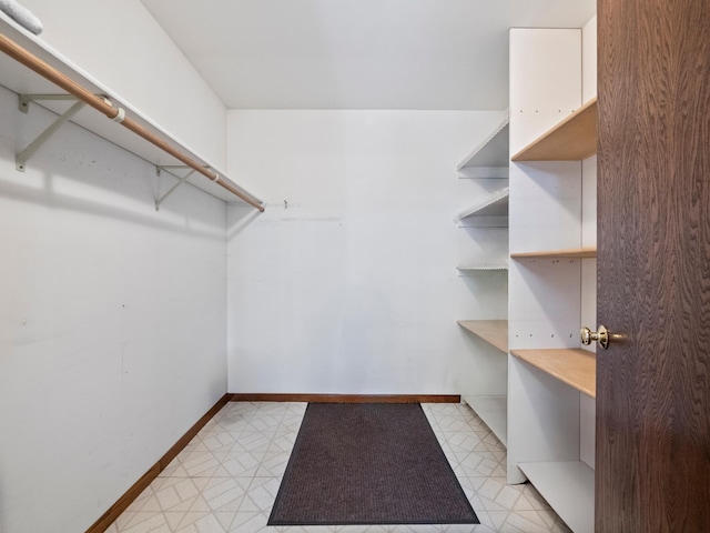 8048 Lake Ida Way NW, Alexandria, MN 56308 - walk in closet featuring light floors