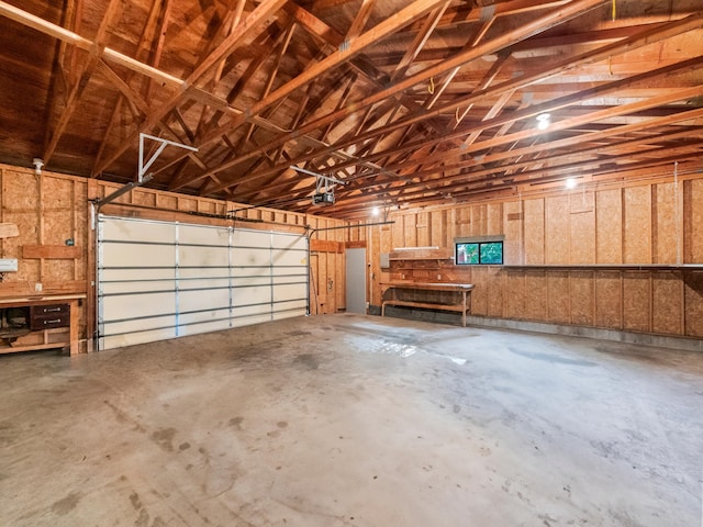 8048 Lake Ida Way NW, Alexandria, MN 56308 - garage with a garage door opener