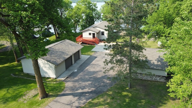 23759 Clarissa Haven Dr, Girard Twp, MN 56551 - view from above of property