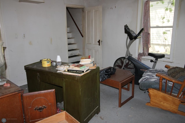 133 Welch St, Perley, MN 56574 - office area with plenty of natural light