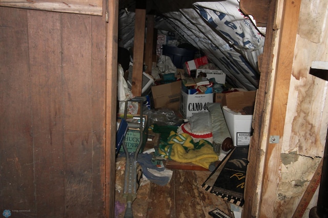 133 Welch St, Perley, MN 56574 - view of attic