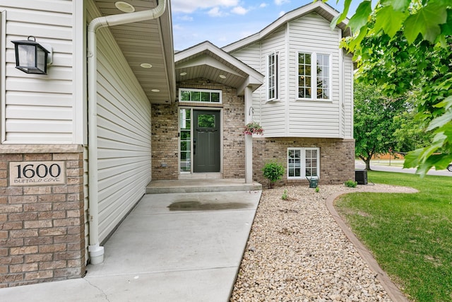 1600 Buffalo Cv, Buffalo, MN 55313 - view of exterior entry with brick siding