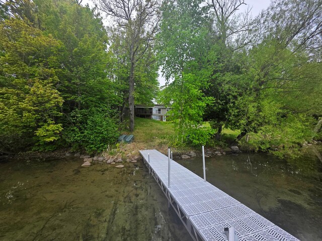 1331 9th St, Grand Rapids, MN 55744 - dock featuring a water view