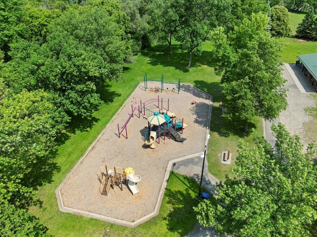 1504 89th Ave N, Brooklyn Park, MN 55444 - drone / aerial view of a community park