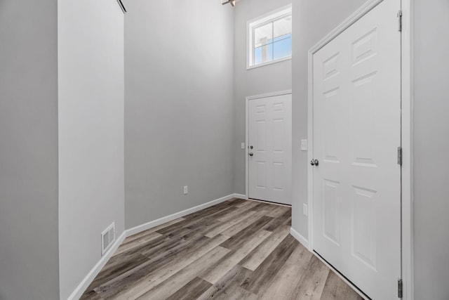 1020 2nd St NW, Delano, MN 55328 - foyer featuring light wood-type flooring and baseboards