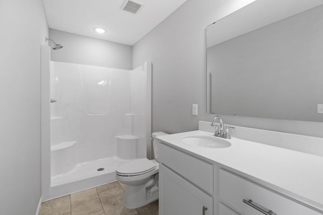 1020 2nd St NW, Delano, MN 55328 - bathroom with toilet, a shower, and vanity