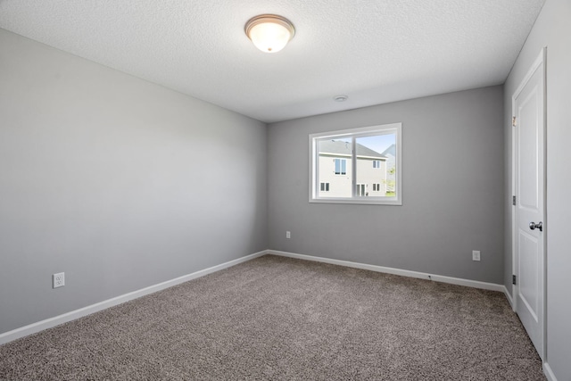1020 2nd St NW, Delano, MN 55328 - spare room with carpet, a textured ceiling, and baseboards