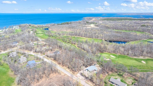 40276 Fairway Ln, Onamia, MN 56359 - aerial overview of property's location featuring a large body of water and a local golf course