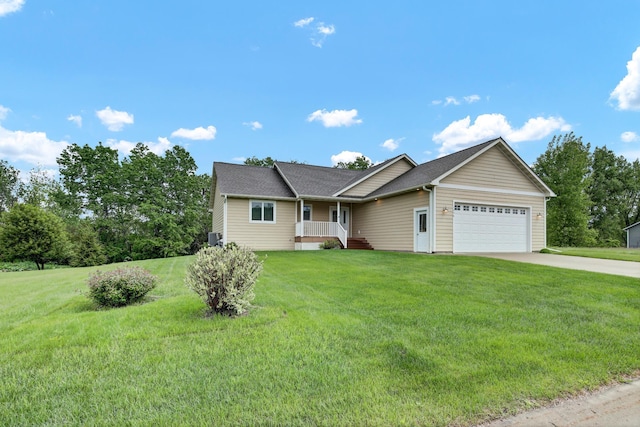 1426 Woodland Way, Lake City, MN 55041 - single story home featuring an attached garage, concrete driveway, and a front lawn
