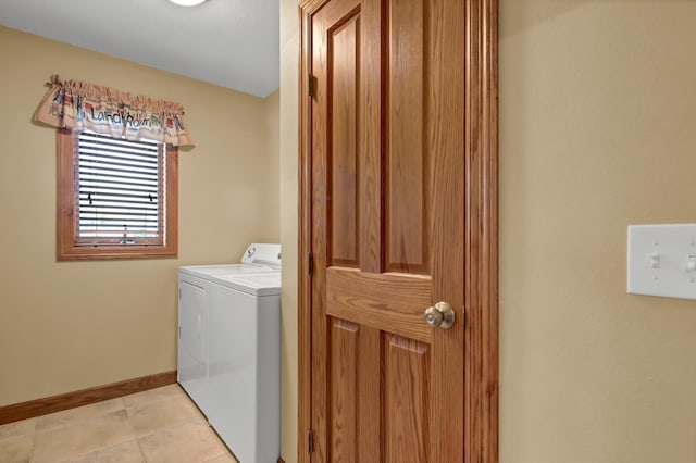 1426 Woodland Way, Lake City, MN 55041 - washroom featuring light tile patterned flooring and baseboards