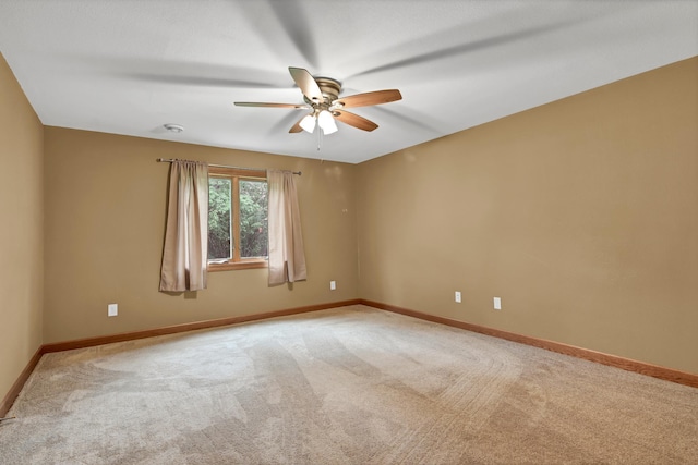 1426 Woodland Way, Lake City, MN 55041 - empty room with ceiling fan, carpet, and baseboards