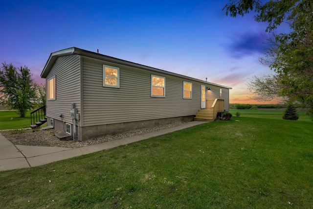 19363 County Road 21, Eden Lake Twp, MN 56368 - view of front of property with a yard