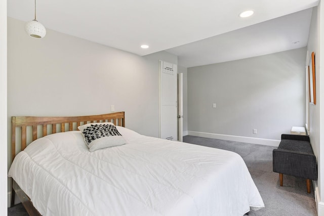 1617 Franklin Ave, Minneapolis, MN 55405 - carpeted bedroom featuring baseboards and recessed lighting