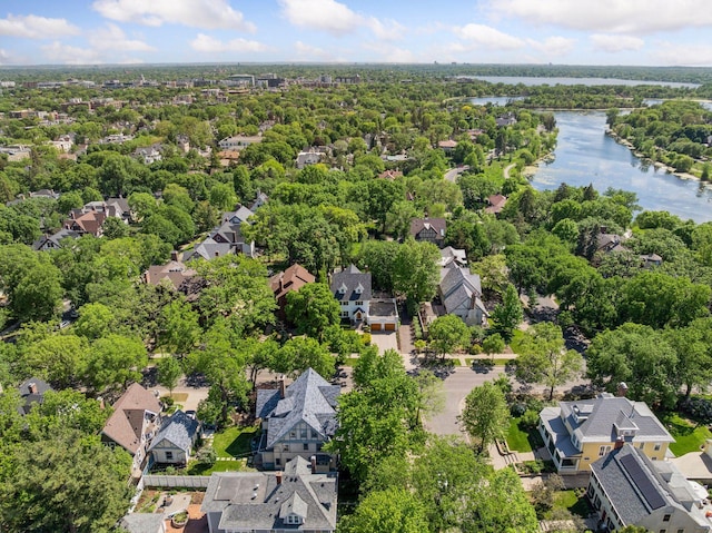 1617 Franklin Ave, Minneapolis, MN 55405 - aerial view of residential area with a nearby body of water