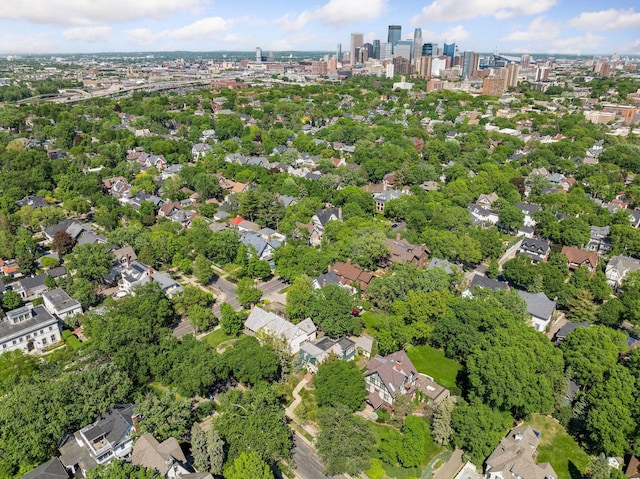 1617 Franklin Ave, Minneapolis, MN 55405 - aerial view of property's location featuring nearby urban area