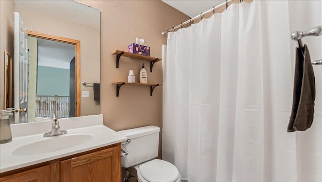 16895 78th Pl N, Maple Grove, MN 55311 - full bathroom featuring toilet, vanity, and a shower with curtain