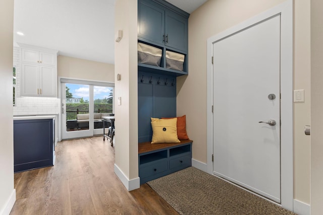 11955 84th Pl N, Maple Grove, MN 55369 - mudroom with wood finished floors and baseboards