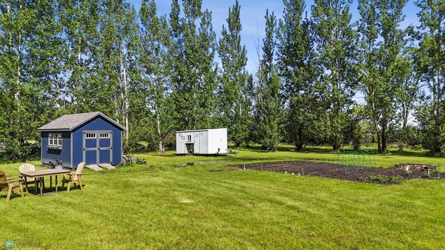 6056 170th Ave SE, Walcott, ND 58077 - view of green lawn with view of scattered trees