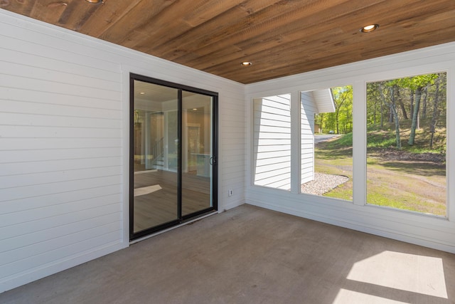 29655 E Horseshoe Lake Rd, Mission Twp, MN 56465 - view of unfurnished sunroom