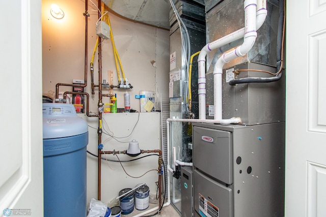 828 Cinnamon Ridge Pl, West Fargo, ND 58078 - utility room with heating unit