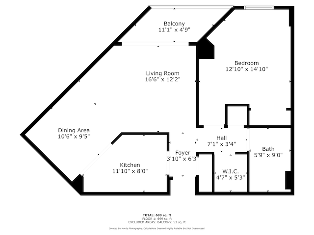 1425 28th St Unit 510, Minneapolis, MN 55408 - floor plan / room layout
