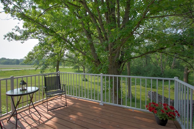 2509 Jade St, Mora, MN 55051 - deck with a lawn