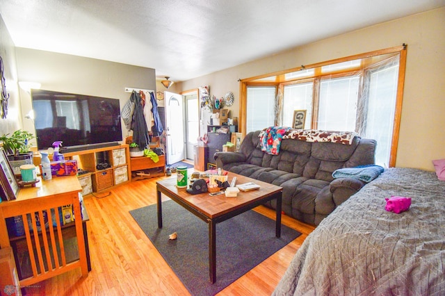 2009 7th St N, Fargo, ND 58102 - living area with plenty of natural light and wood finished floors