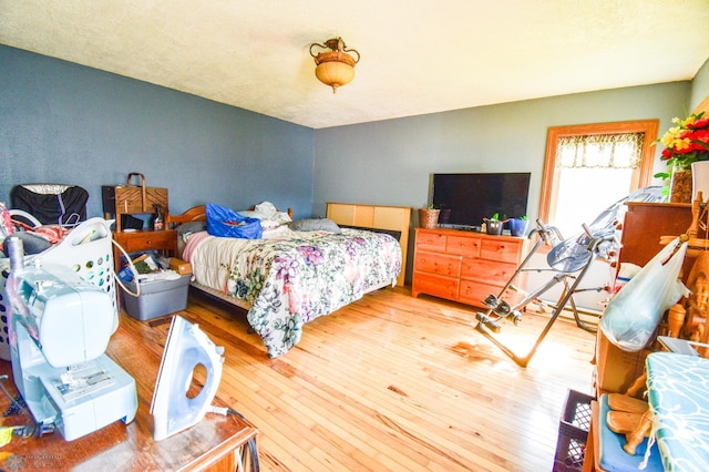 2009 7th St N, Fargo, ND 58102 - bedroom with hardwood / wood-style floors