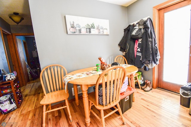 2009 7th St N, Fargo, ND 58102 - dining space featuring hardwood / wood-style flooring