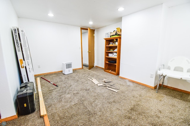 2009 7th St N, Fargo, ND 58102 - bedroom featuring carpet flooring, recessed lighting, and baseboards
