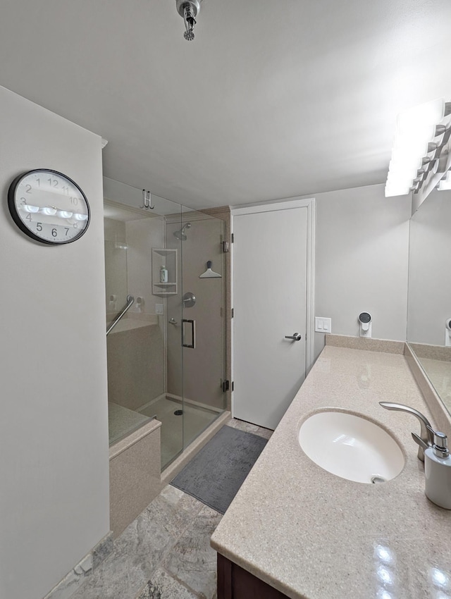 401 1st St Unit 601, Minneapolis, MN 55401 - full bath with a stall shower and vanity