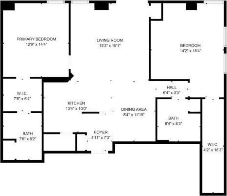 401 1st St Unit 601, Minneapolis, MN 55401 - home floor plan