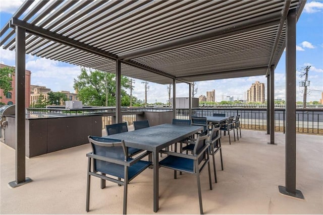 401 1st St Unit 601, Minneapolis, MN 55401 - view of patio featuring outdoor dining area
