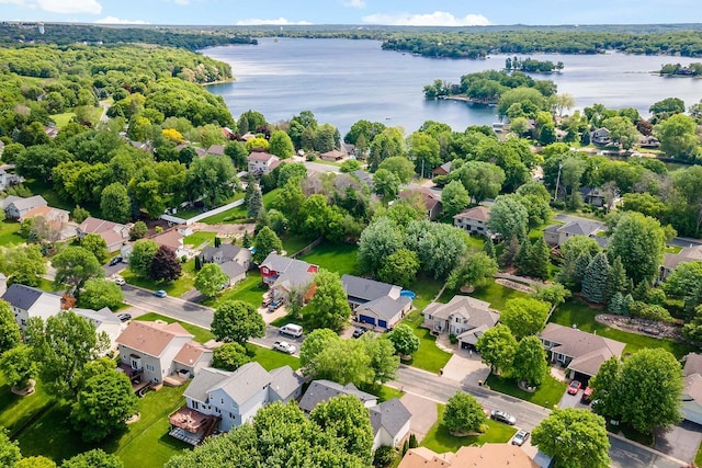 15084 Appaloosa Trl NE, Prior Lake, MN 55372 - aerial view of residential area with a nearby body of water