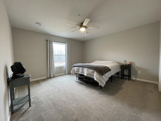 13323 Territorial Cir N, Maple Grove, MN 55369 - bedroom with baseboards, light carpet, and ceiling fan