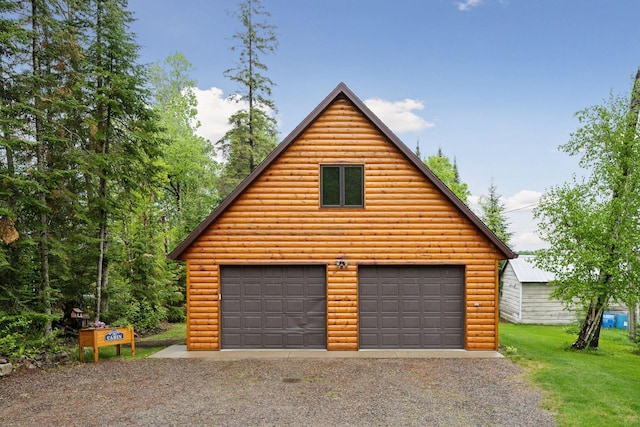 7194 Quentin Rd NE, Outing, MN 56662 - view of detached garage