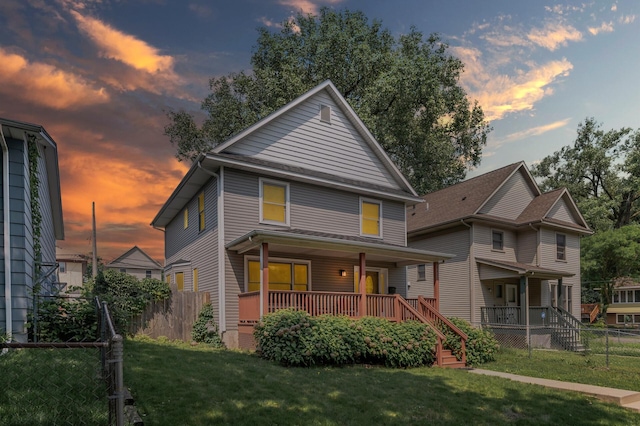 2651 Colfax Ave N, Minneapolis, MN 55411 - american foursquare style home featuring covered porch