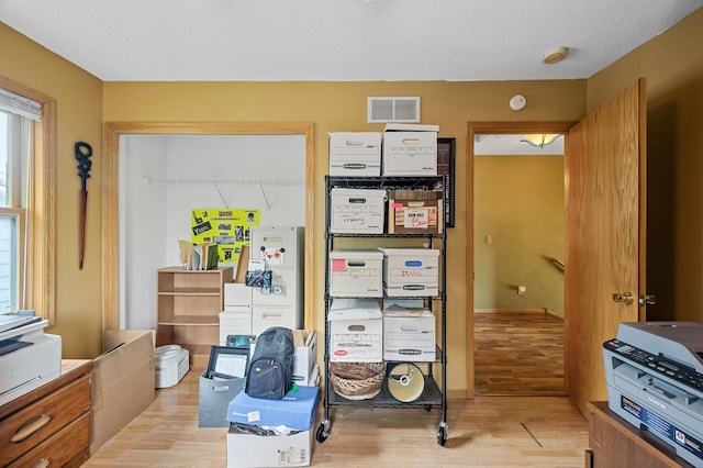 2651 Colfax Ave N, Minneapolis, MN 55411 - home office featuring light wood-style floors