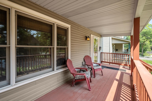 2651 Colfax Ave N, Minneapolis, MN 55411 - view of wooden porch