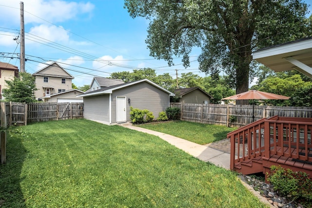 2651 Colfax Ave N, Minneapolis, MN 55411 - fenced backyard with an outbuilding