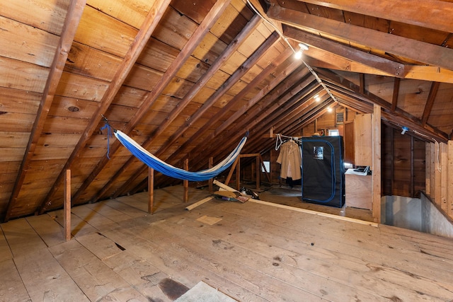 41 17th Ave N, Hopkins, MN 55343 - view of unfinished attic