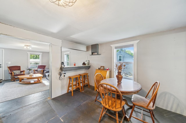S233 Church Ave, Spring Valley, WI 54767 - dining room featuring healthy amount of natural light