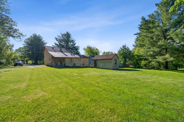 S233 Church Ave, Spring Valley, WI 54767 - view of green lawn